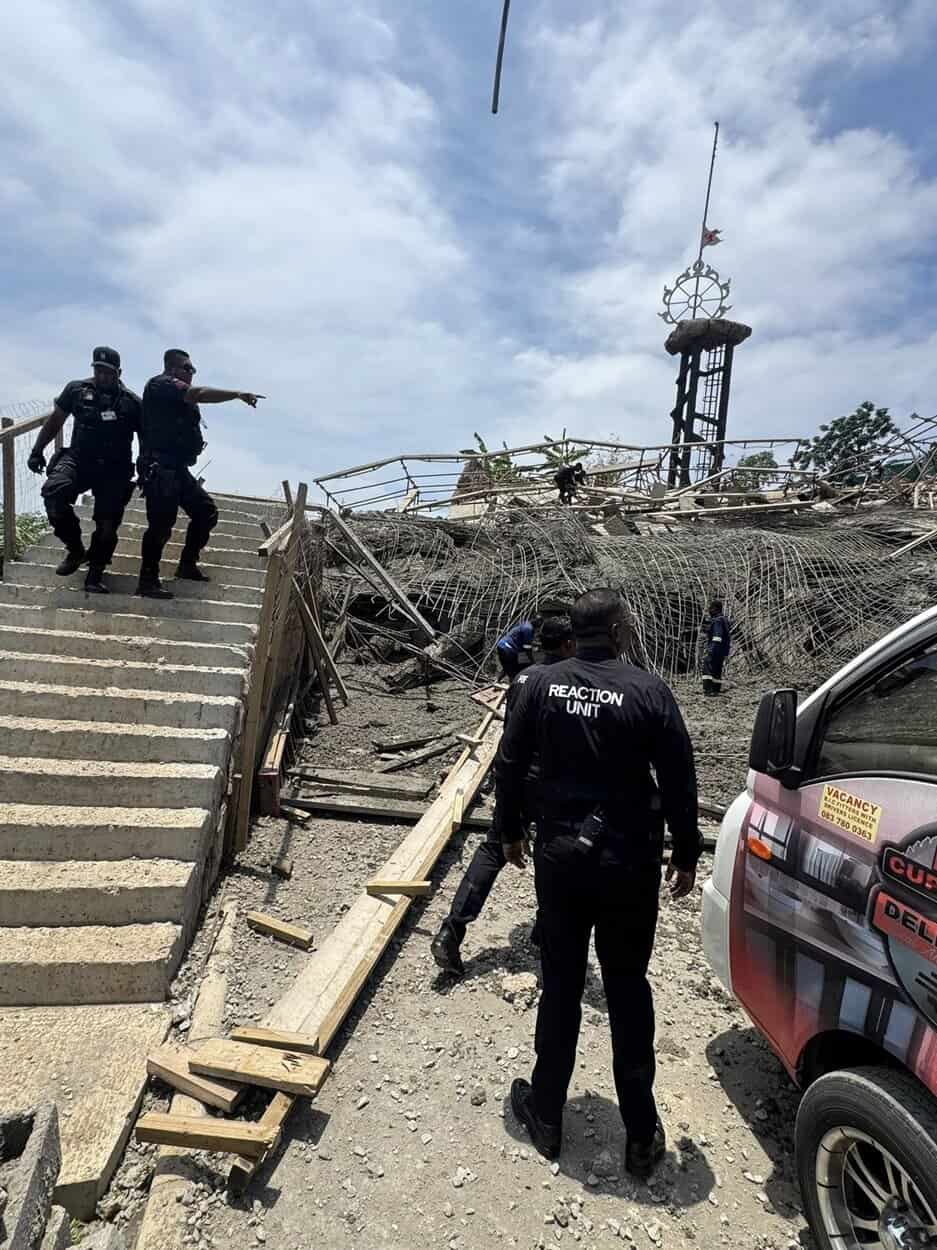 The site of the Redcliffe temple collapse in KZN. Picture: Rusa