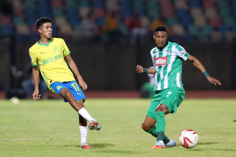 10-man Sundowns fight back to earn draw at Siwelele