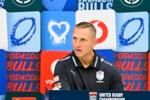 Bulls head coach Johan Ackermann