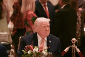 Donald Trump Christmas dinner Democrats