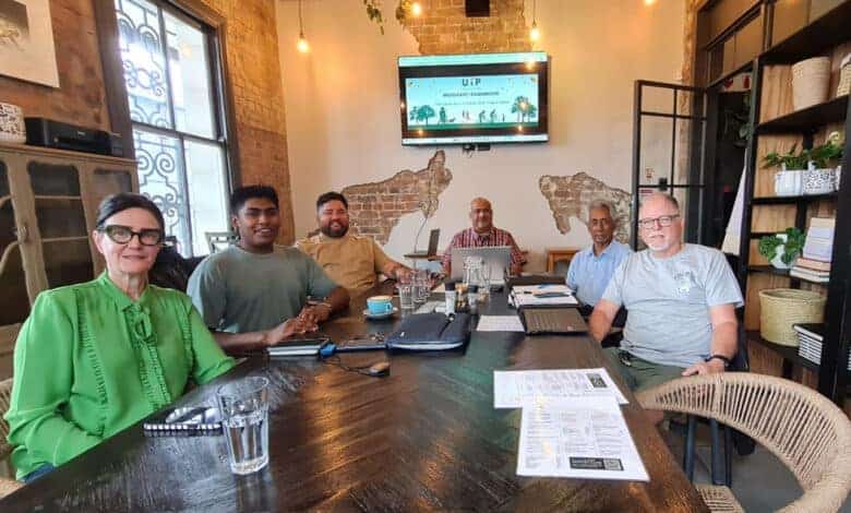 The team behind Musgrave-Essenwood UIP is Lisa Thomson, Keyuren Maharaj, Clint Landsberg, Ajith Heeralal, Jairam Reddy, and Michael Sand.