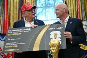 Donald Trump - Gianni Infantino - FIFA