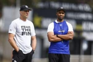 John Plumtree and JP Pietersen Sharks