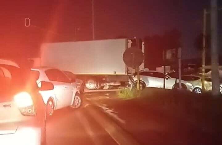 The cause of the heavy congestion has not yet been confirmed.