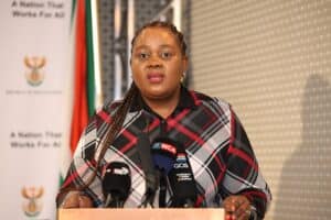 Minister of Justice and Constitutional Development, Mmamoloko Kubayi.