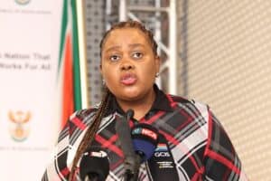 Minister of Justice and Constitutional Development, Mmamoloko Kubayi.