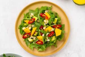 Recipe of the day: Quick mango, avocado and macadamia salad