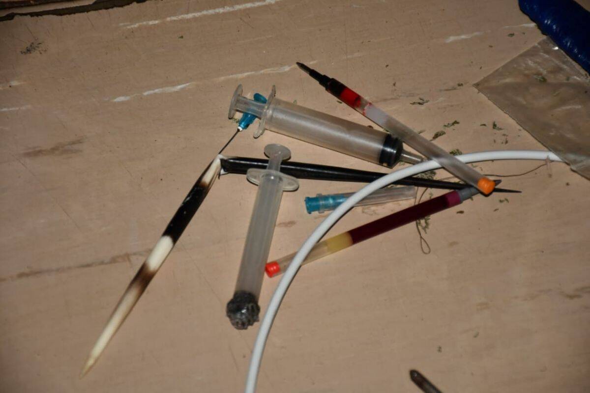 Some of the contraband items found during the prison raids. Picture: The Department of Correctional Services/Facebook