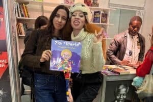 Refilwe Modiselle and a fan