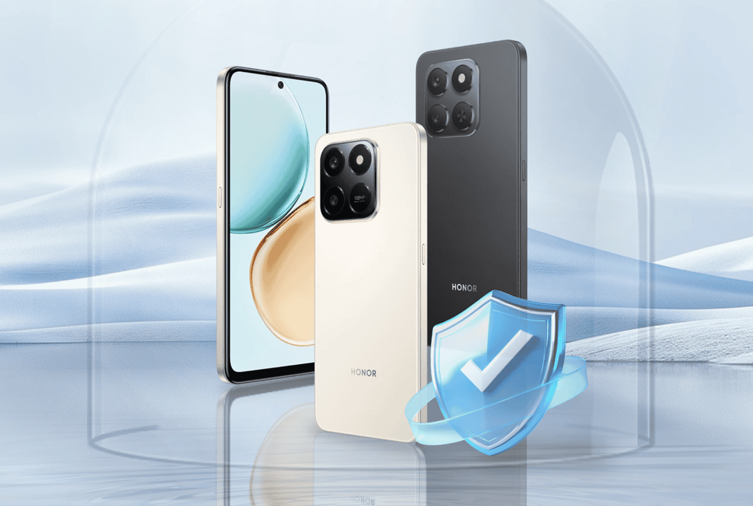 HONOR offers free screen protection.