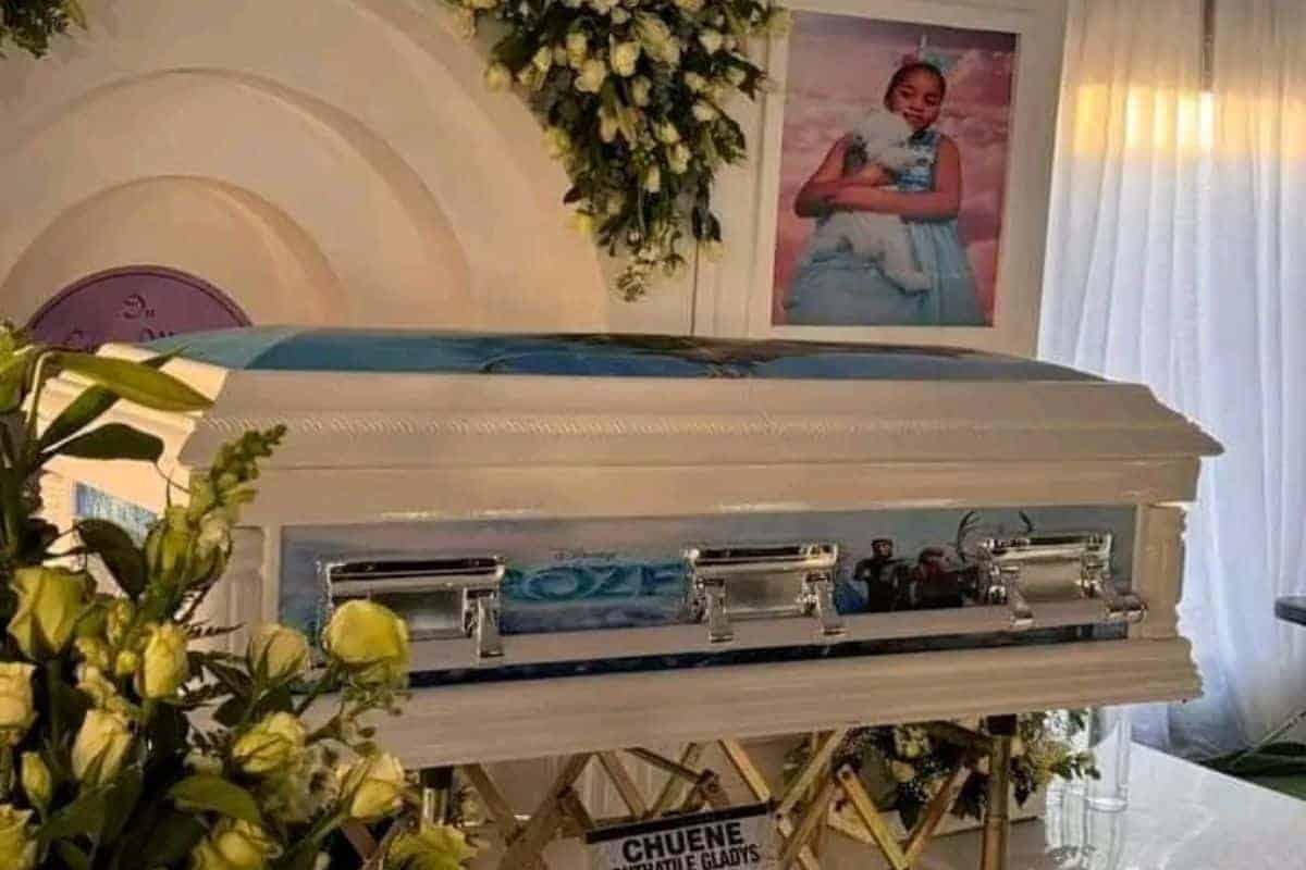 Shebeshxt’s daughter laid to rest. Picture: Twitter/X

