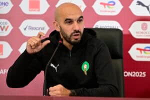 Walid Regragui - Morocco - Comoros - AFCON