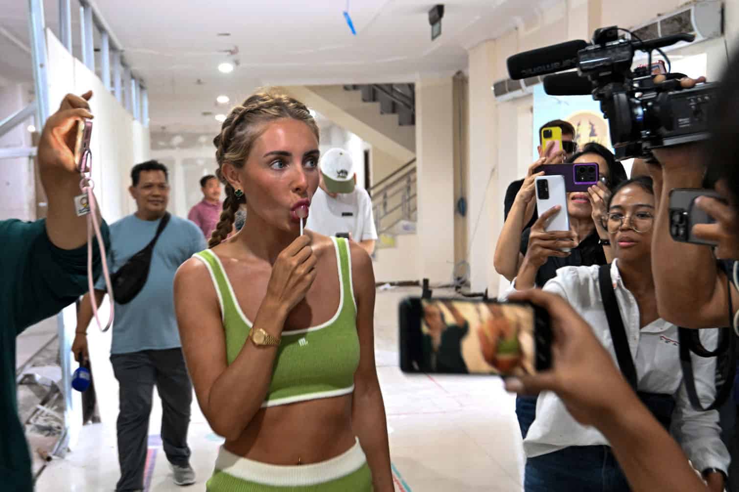 British adult content creator Tia Billinger, known as 'Bonnie Blue'