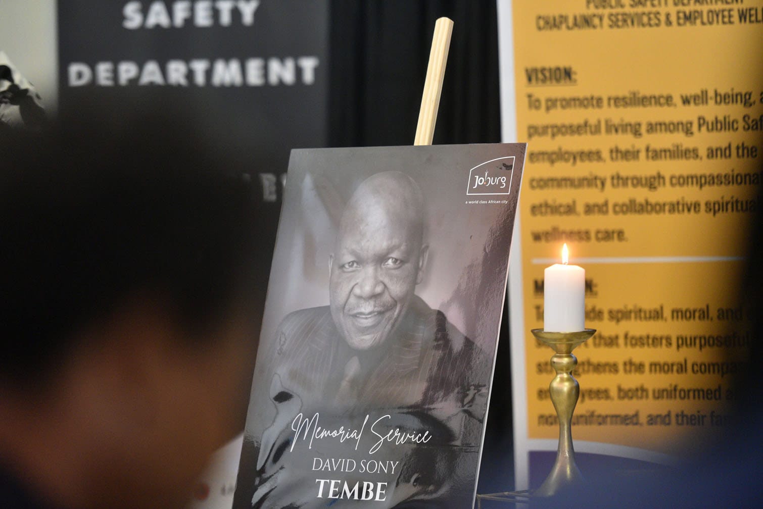 David Tembe memorial