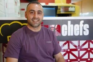 Pizza Chef owner Dino Nathaneal