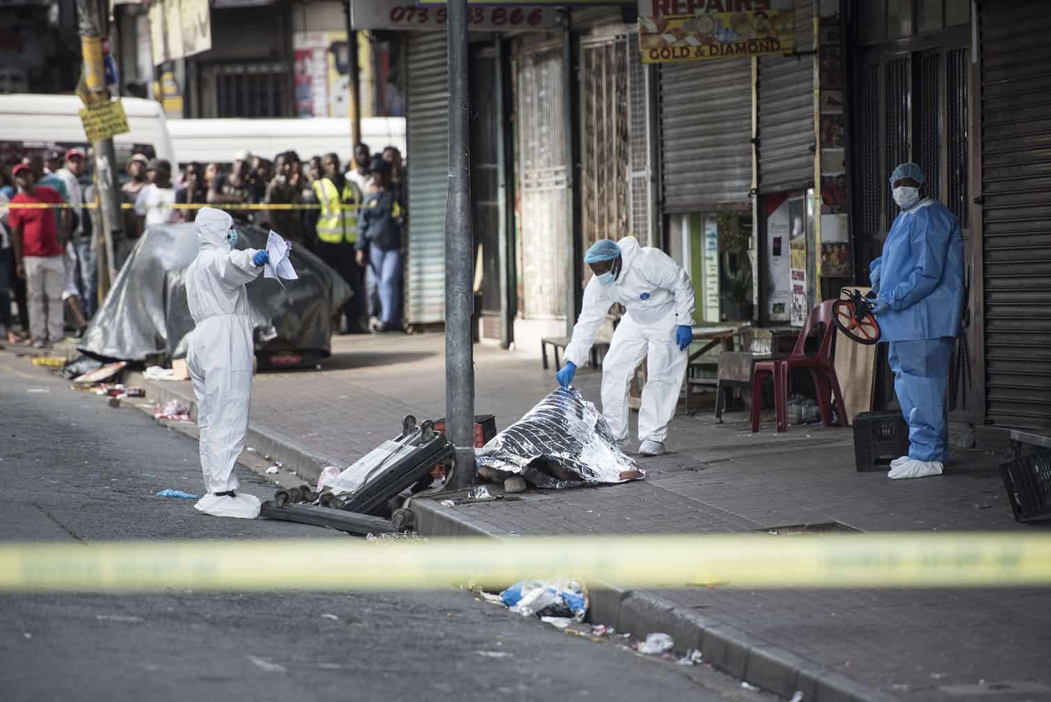 DJ Warras crime scene