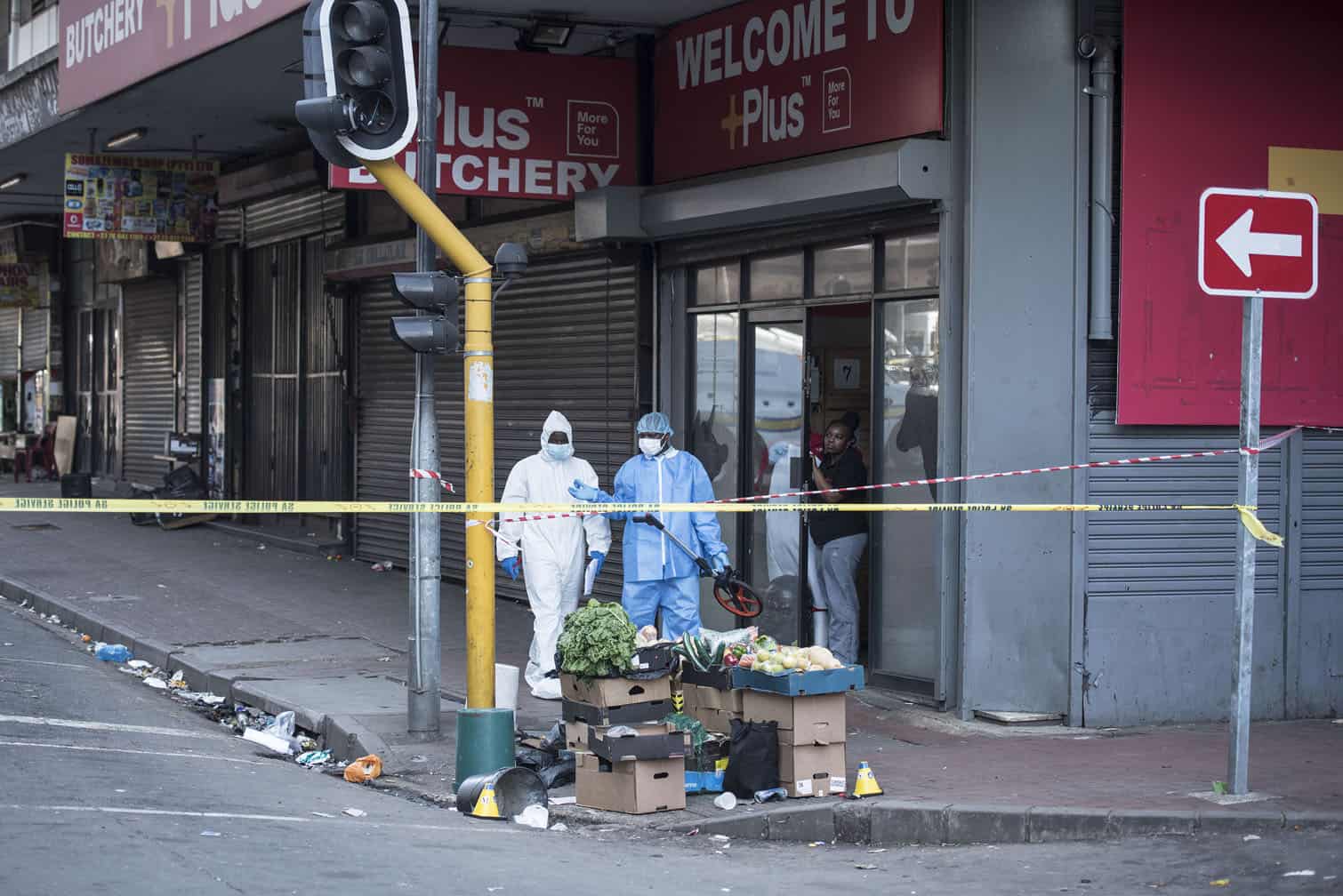 DJ Warras crime scene