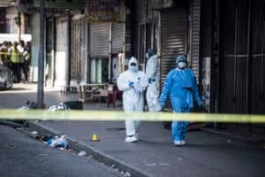 DJ Warras crime scene