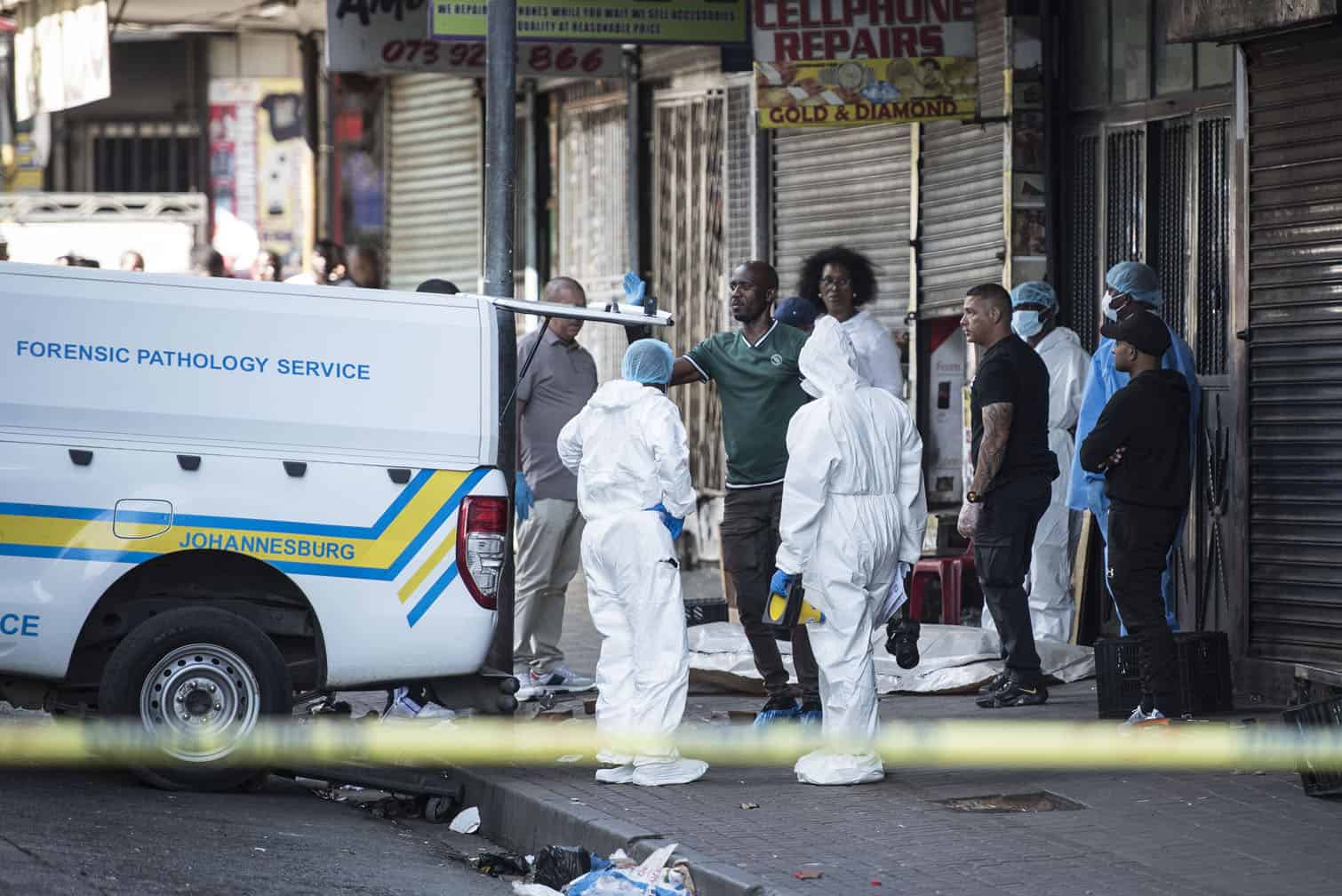 DJ Warras crime scene