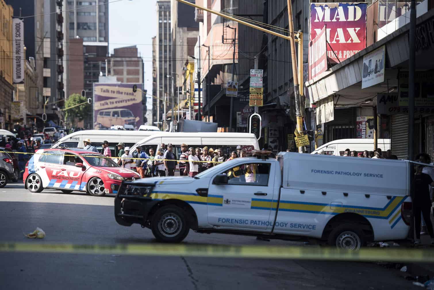 DJ Warras crime scene