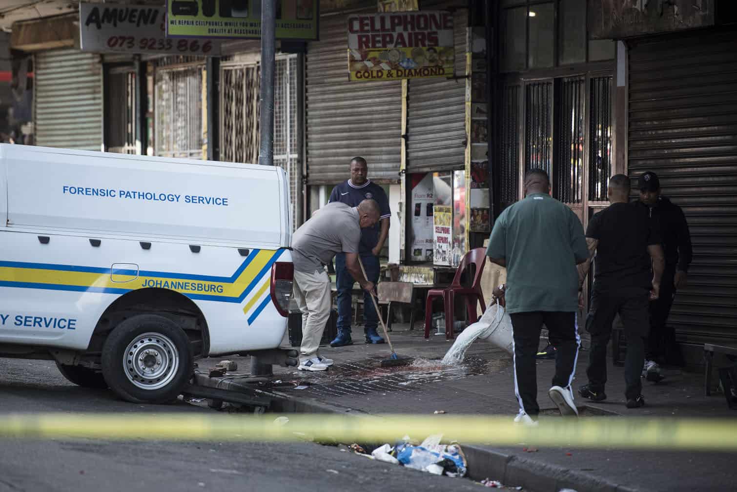 DJ Warras crime scene