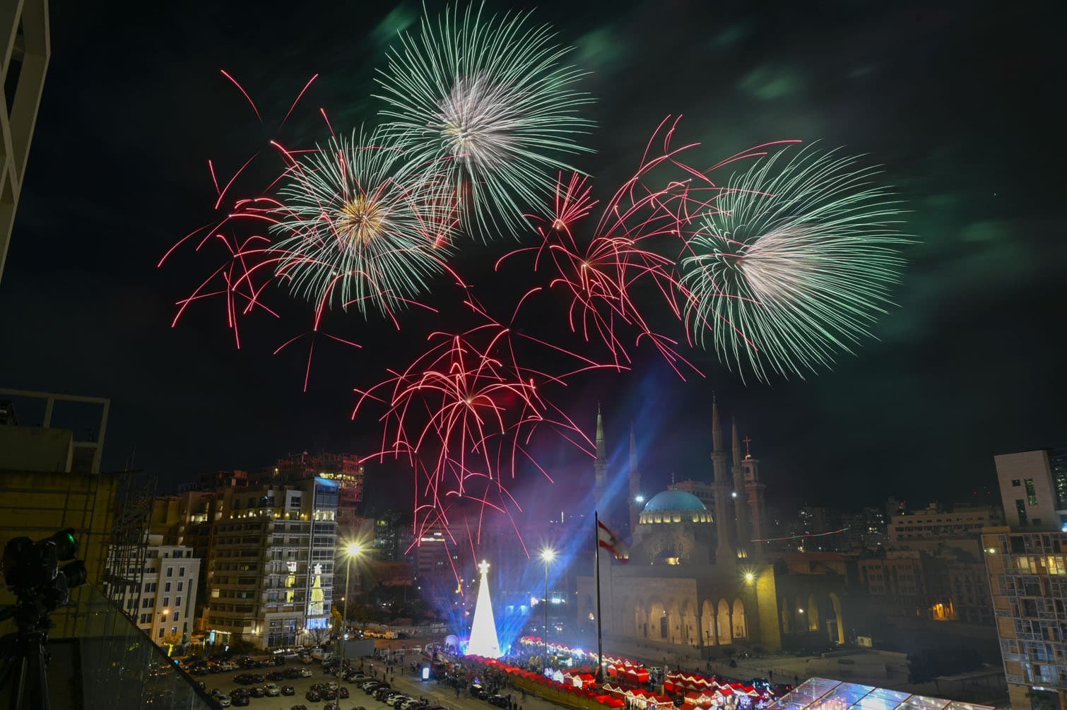 Beirut Christmas tree lighting ceremony