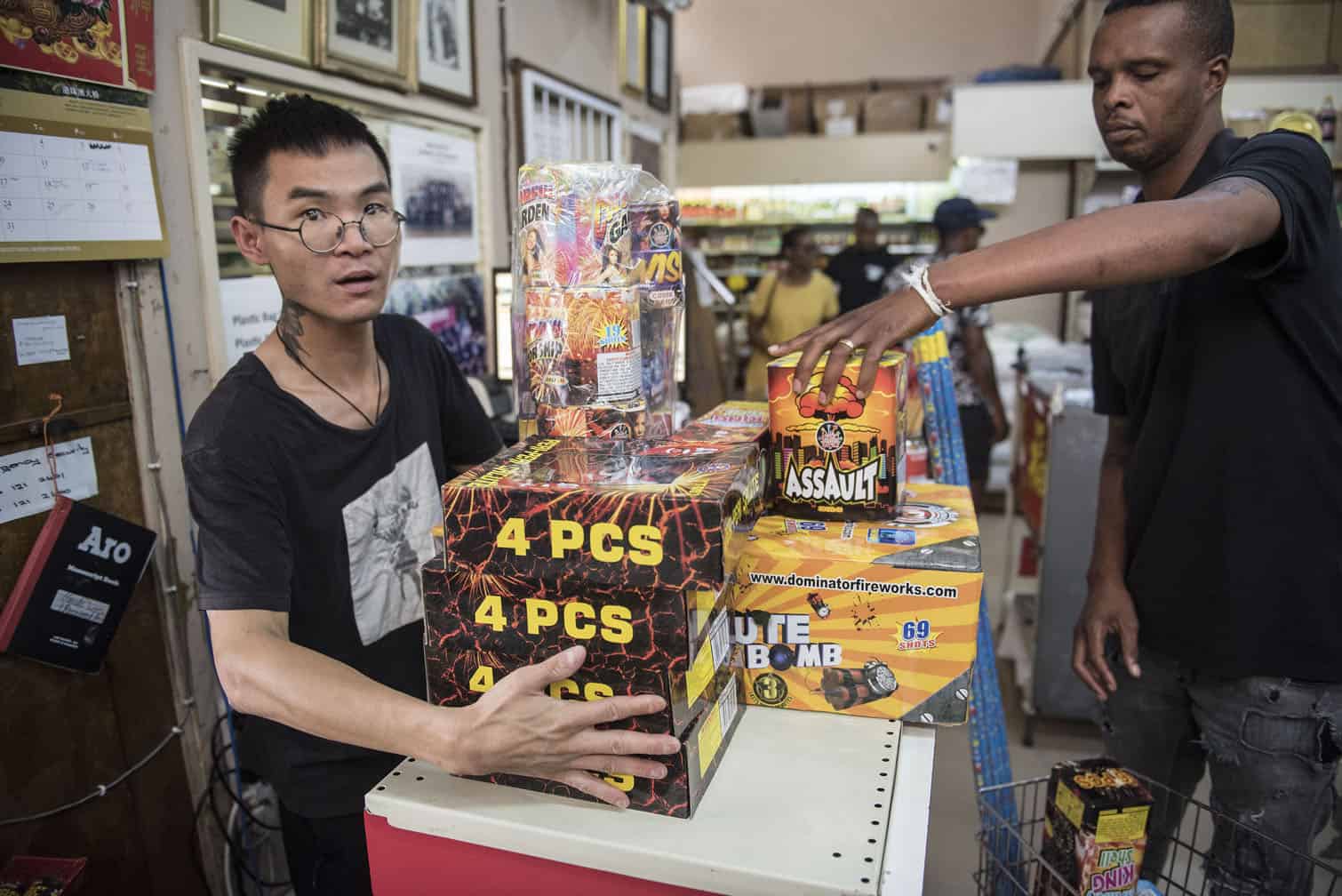 Joburg residents buy fireworks