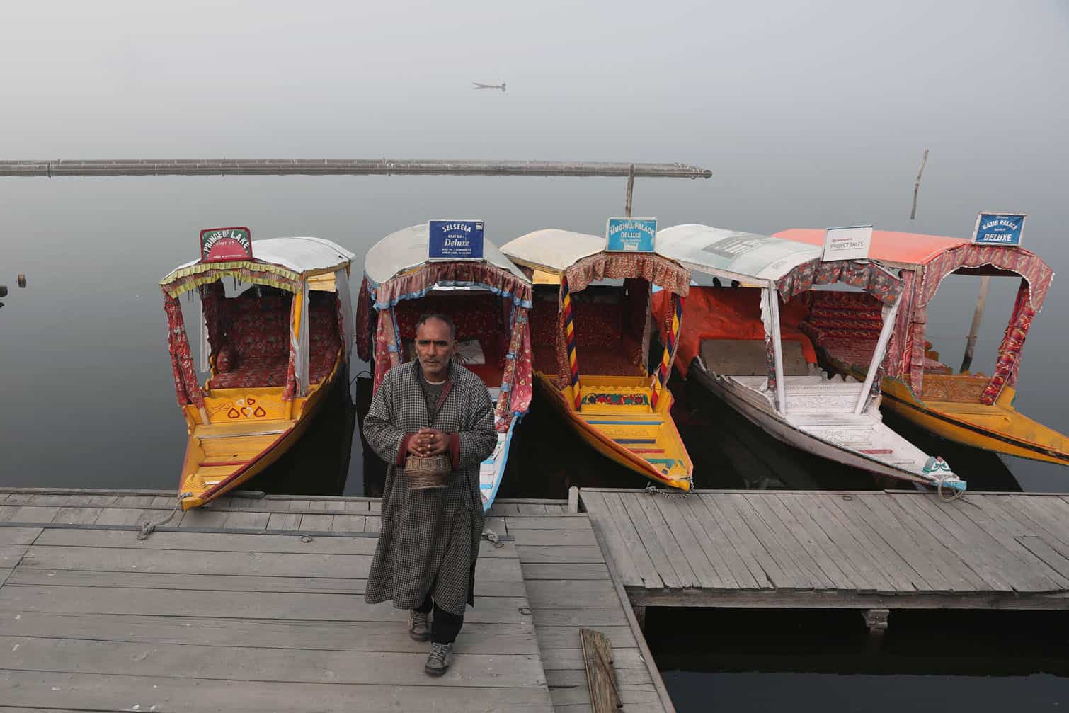 Foggy weather in Kashmir