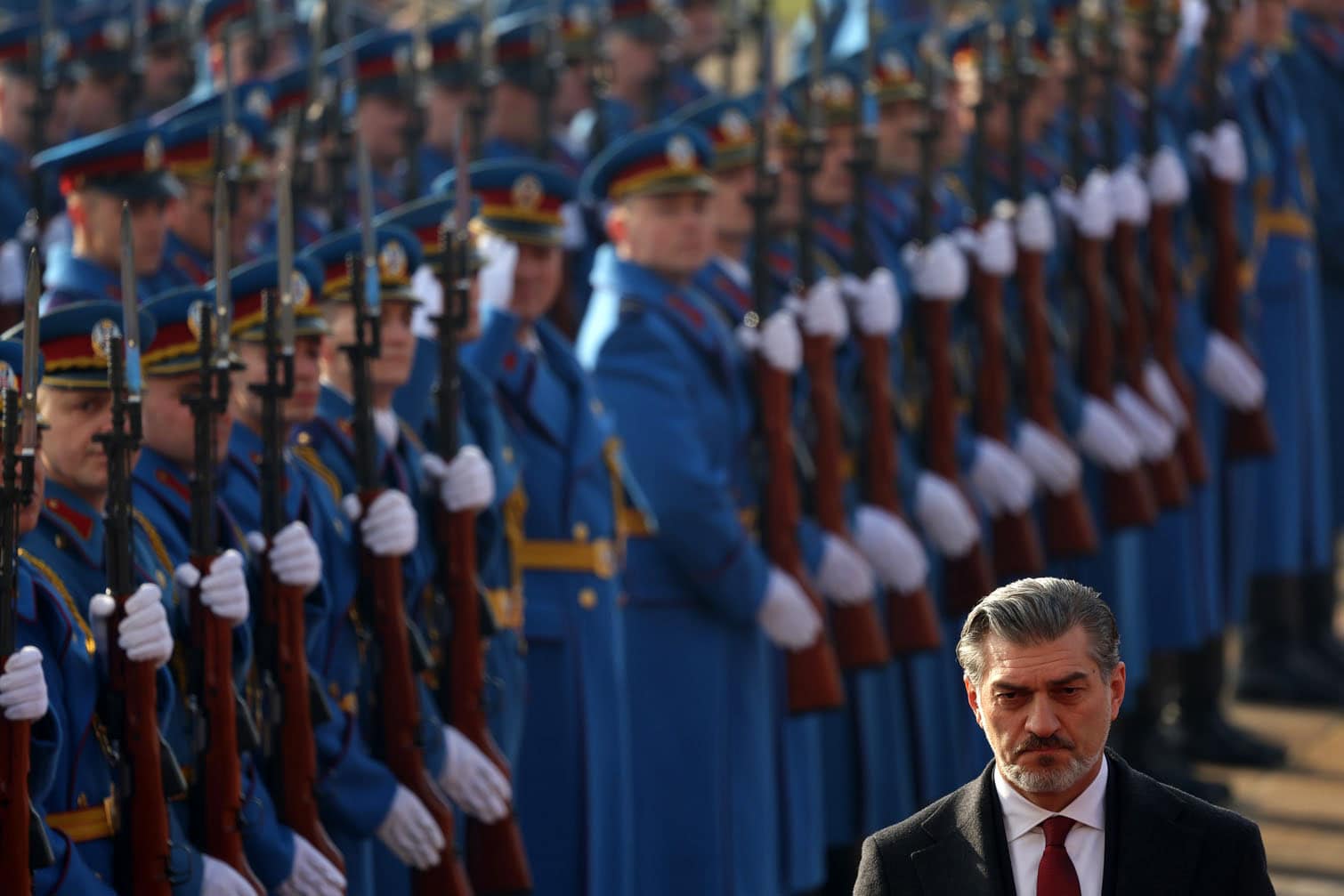 Georgian President Mikheil Kavelashvili visits Serbia