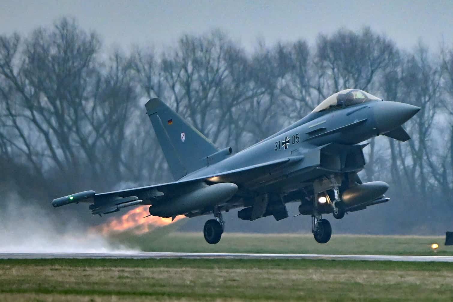 German Eurofighters deployed for NATO Air Policing mission in Krolewo Malborskie