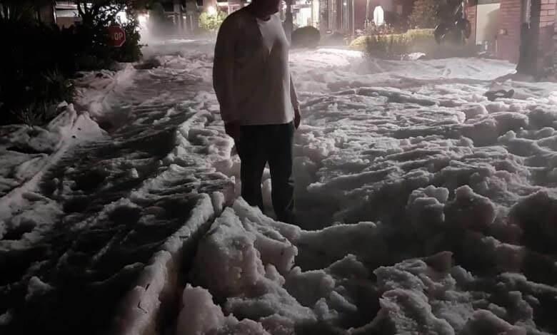 Golf-ball-sized hailstones caused widespread destruction across Pretoria, prompting an urgent scramble for insurance claims.