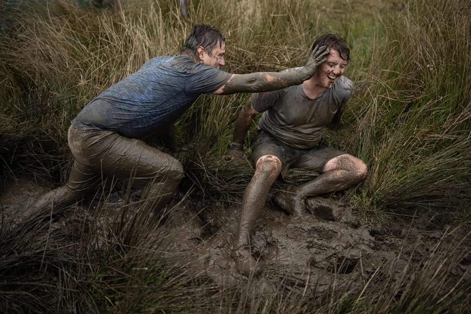 Competitors take part in the Bog Commander endurance event