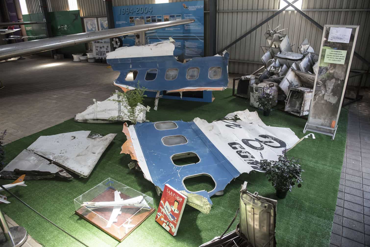 Helderberg plane crash wreckage