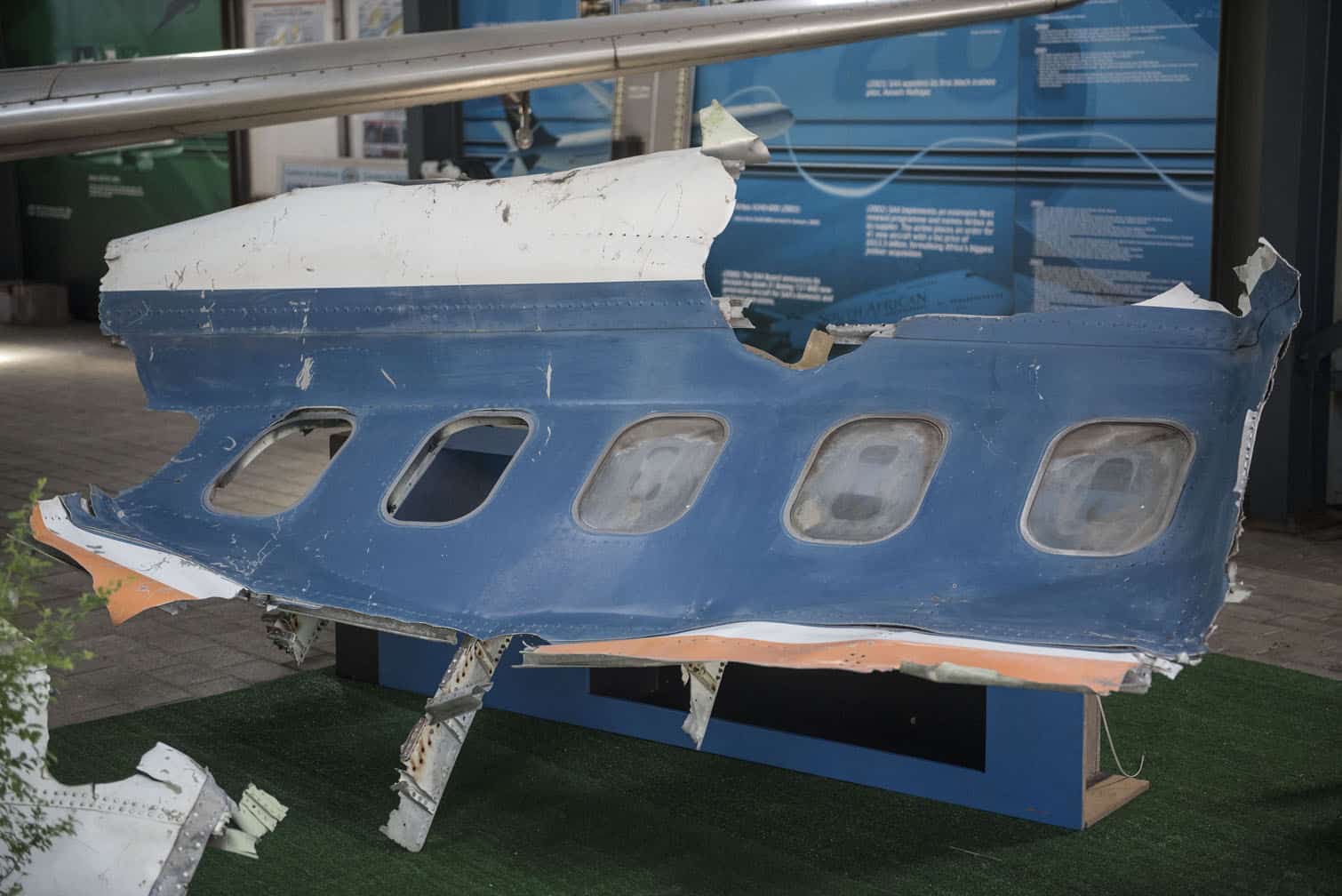 Helderberg plane crash wreckage