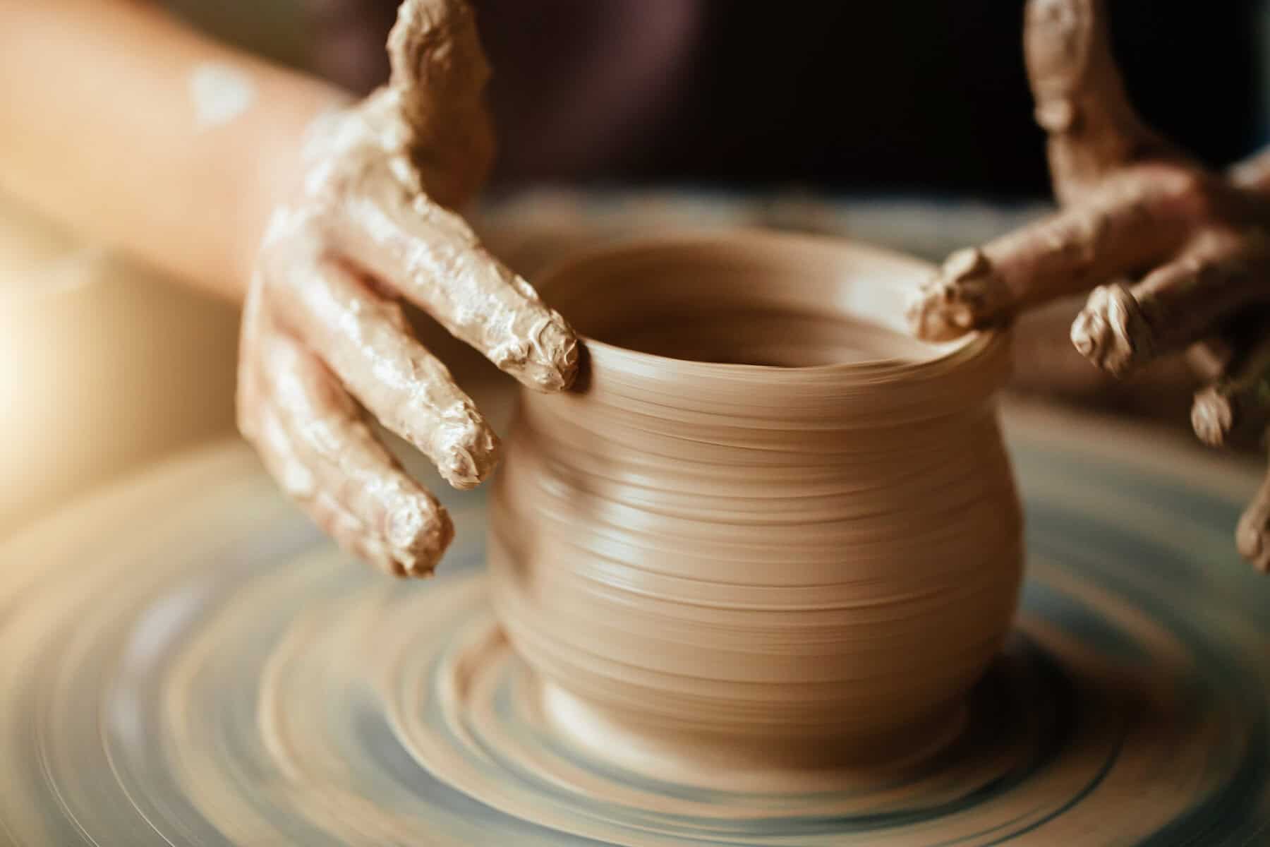 Pottery can be relaxing. Picture iStock