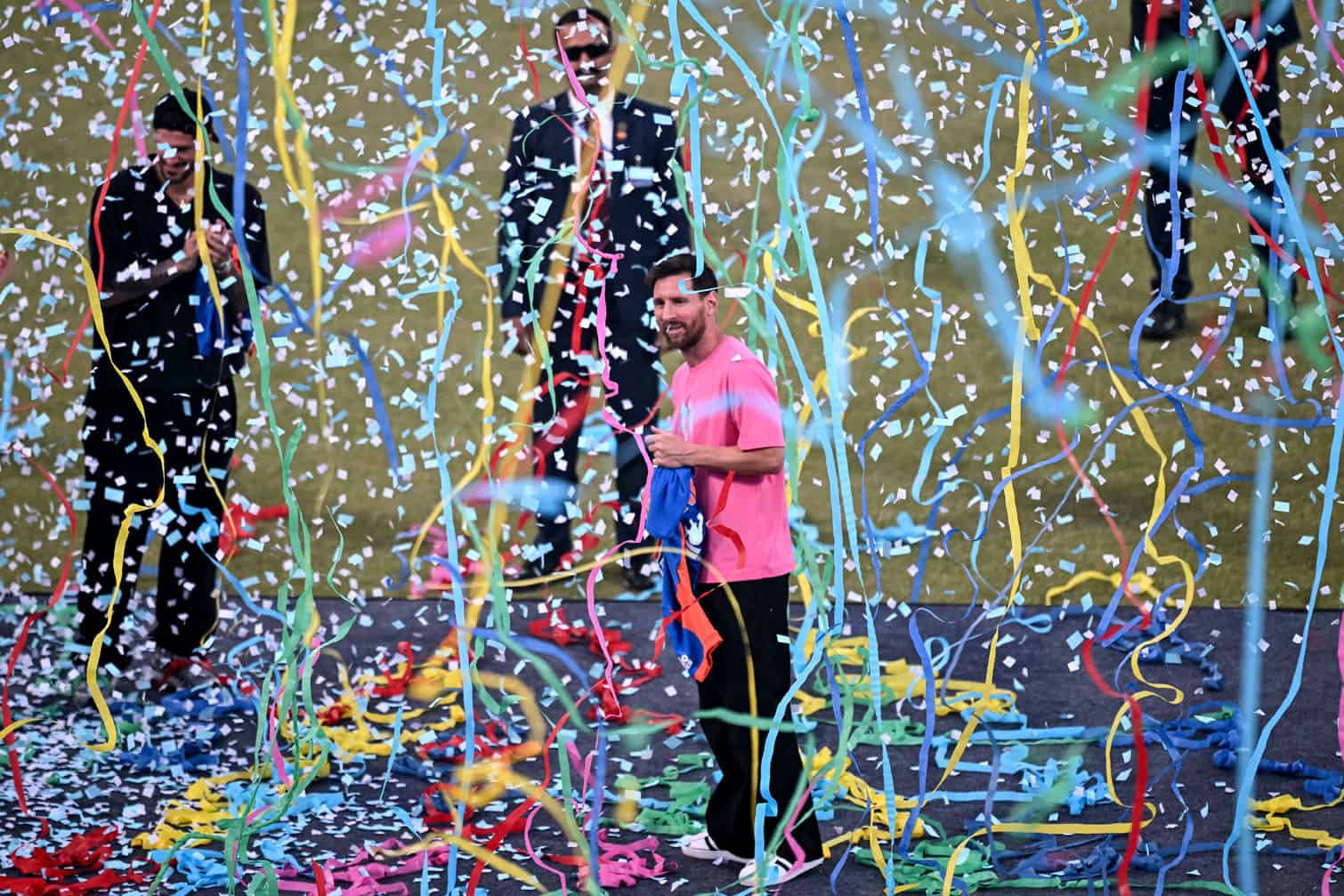 Argentina's footballer Lionel Messi