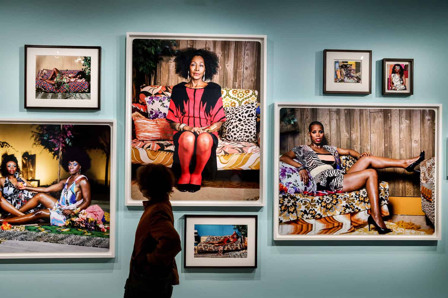'All About Love' exhibition by US artist Mickalene Thomas opens at Grand Palais