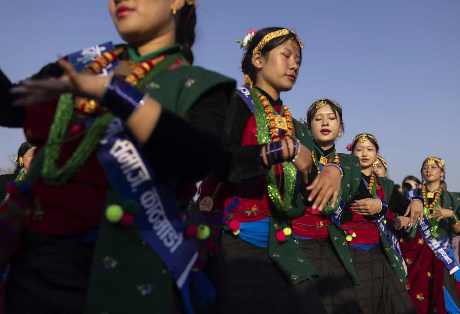 Nepal's Gurung ethnic group celebrates the Tamu Lhosar new year festival in Kathmandu