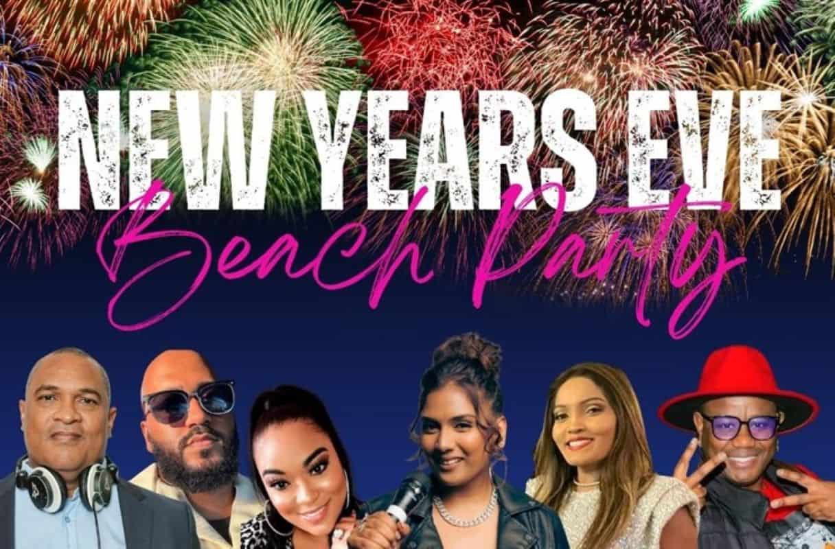 New years eve party Durban all white something bright