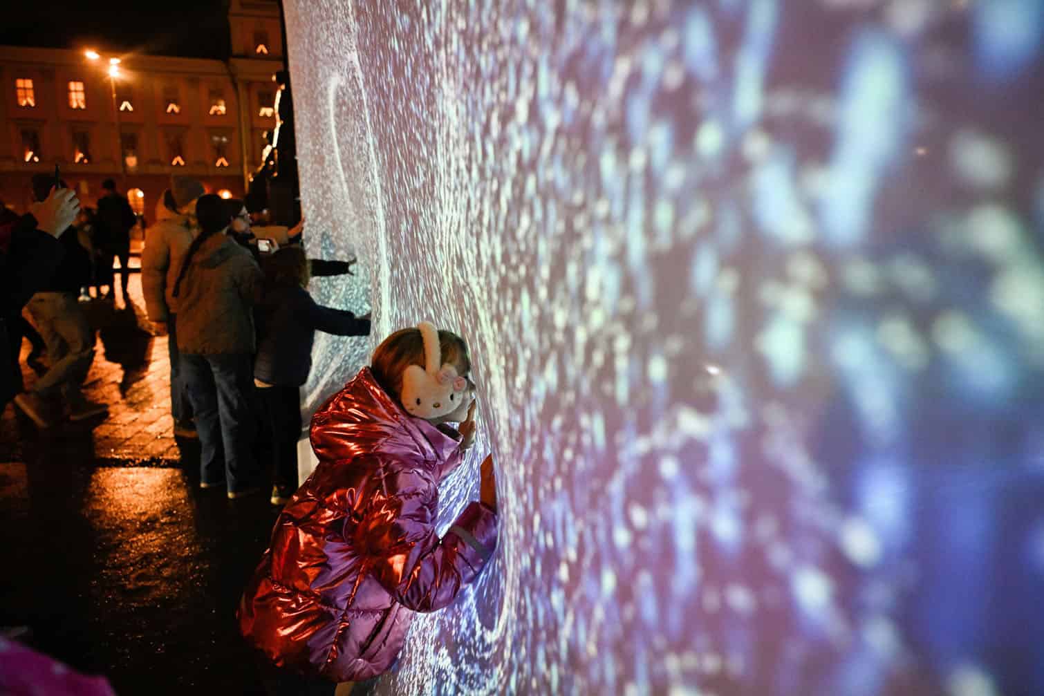 Nobel Week celebrations light up downtown Stockholm, Sweden