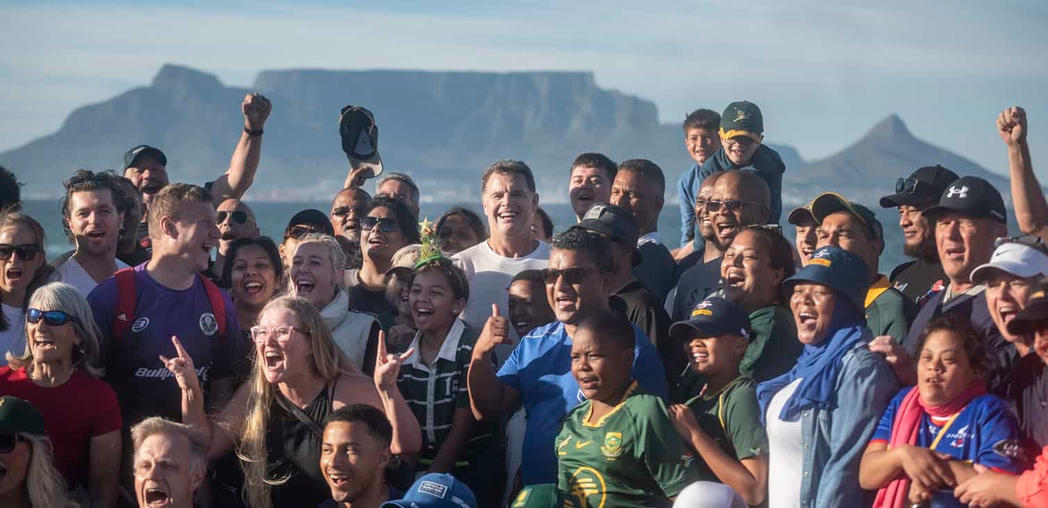 Christmas Morning Walk With Springbok Coach Rassie Erasmus