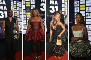 Guests shine in vibrant looks at 31st South African Music Awards