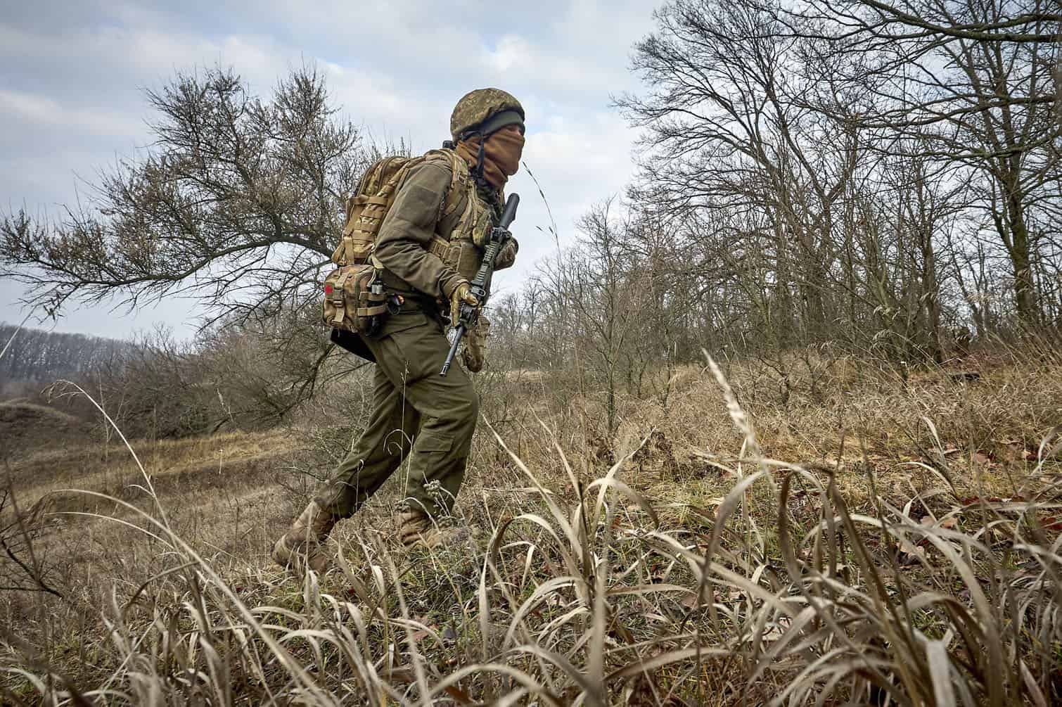 13th 'Khartiia' Brigade conducts tactical drills in Ukraine's Kharkiv