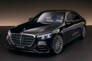 Wraps finally comes off facelift Mercedes-Benz S-Class