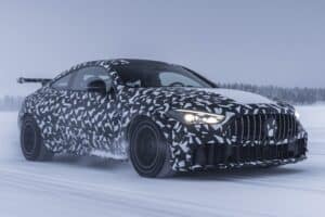 Mercedes-AMG starts teasing extreme V8 CLE