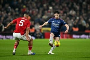 Arsenal extend Premier League lead despite drawing blank at Forest