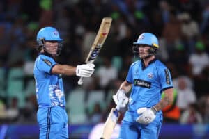 Dewald Brevis and Bryce Parsons