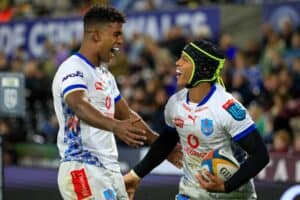 Springbok utility backs Canan Moodie and Kurt-Lee Arendse