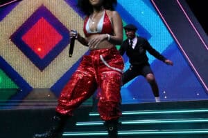 Zee Nxumalo at the 18th Annual SA Sport Awards at Superbowl, Sun City Resort on August 24, 2025 in Sun City, South Africa. TPicture via Gallo Images/Oupa Bopape