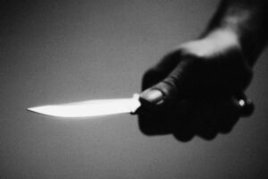 Alleged love triangle turns violent as man stabs friend with spade fork